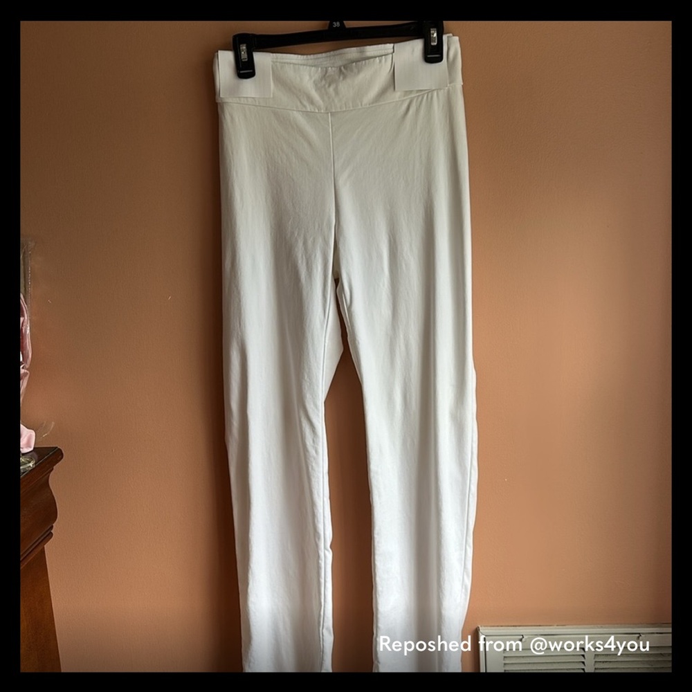 J. McLaughlin White Straight Leg Pants
